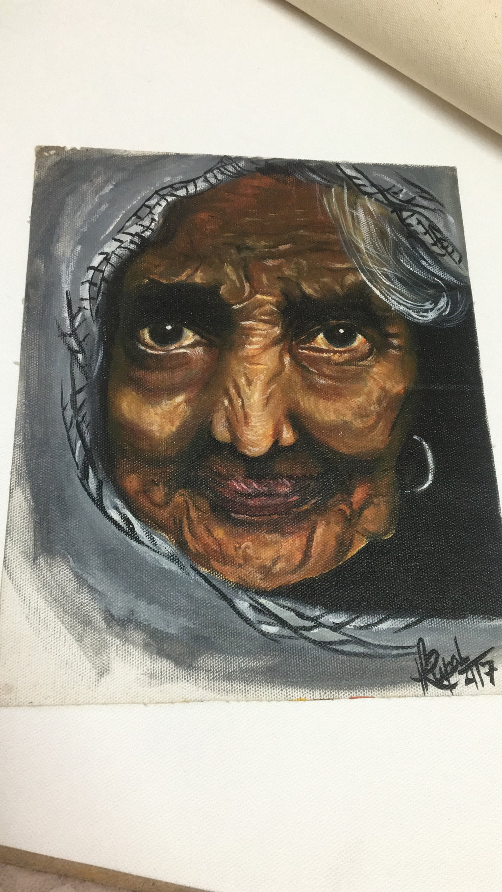 Old lady Potrait