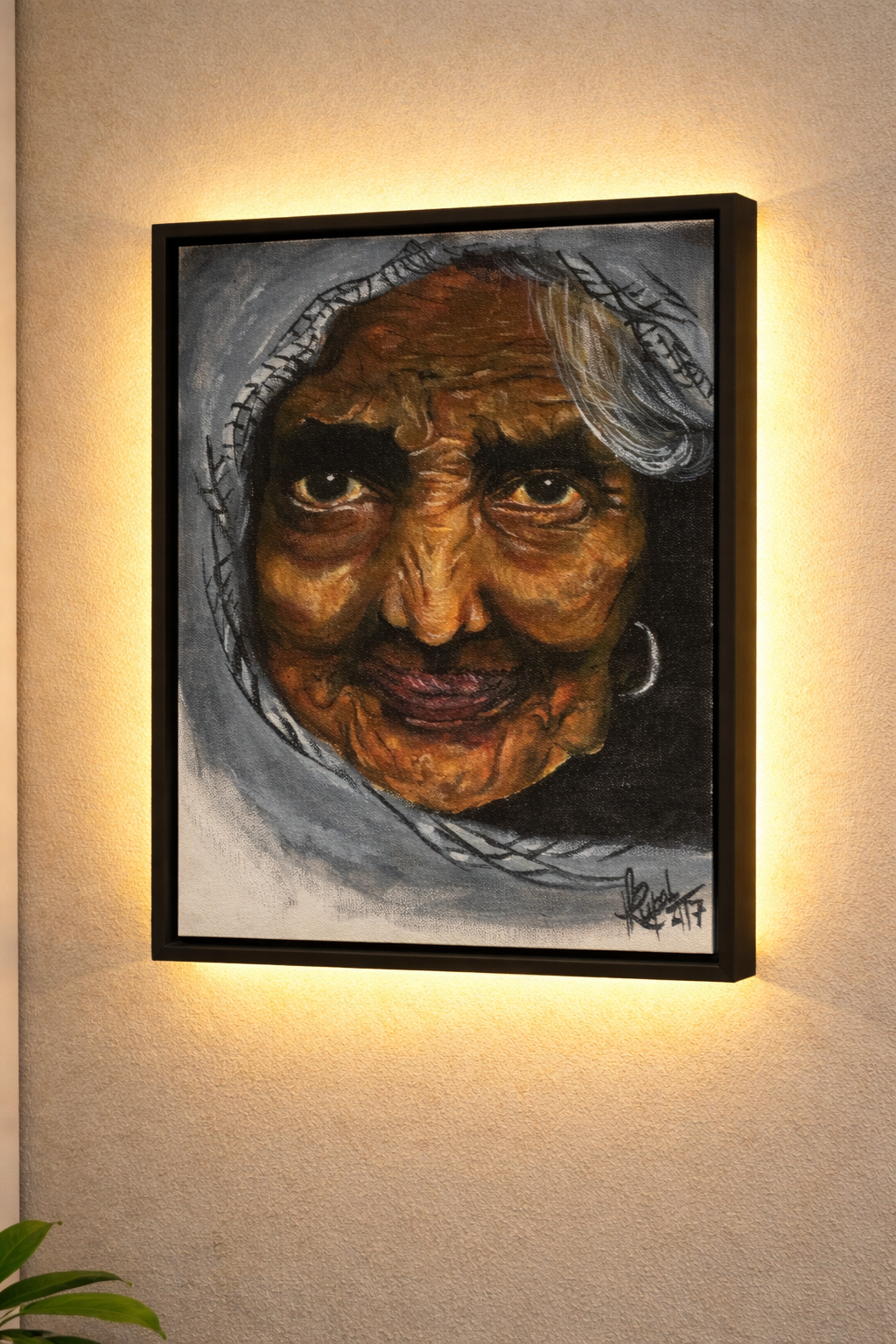 Old lady Potrait